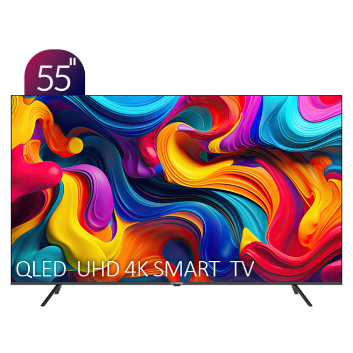 تلویزیون QLED UHD 4K هوشمند ایکس‌ویژن سری X مدل X15 سایز 55 اینچ