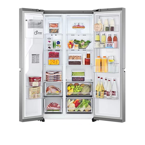 یخچال فریزر ال جی j257 ساید 30 فوت