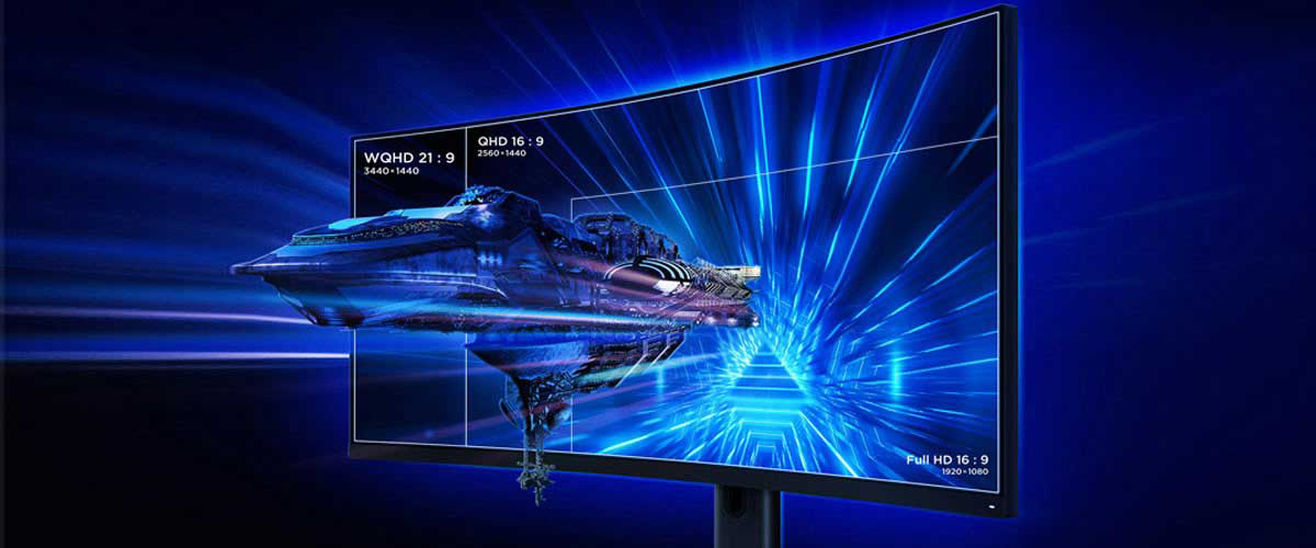 مانیتور شیائومی MI CURVED GAMING MONITOR 34 مانیتور شیائومی MI CURVED GAMING MONITOR 34
