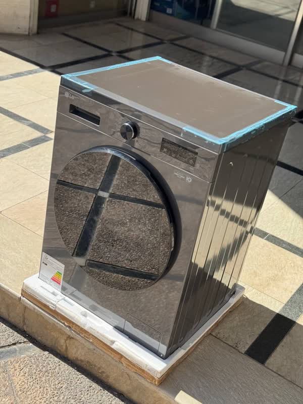 ماشین لباسشویی 9 کیلویی ال جی مدل WY1409MVP رنگ دودی محصول 2025